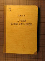 János Serény: basic knowledge of stone carving and artificial stone 1951 discounted