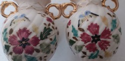 Antique zsolnay fischer gilded butterfly vase