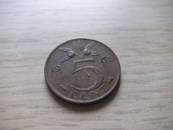 5 Cent 1963 Hollandia