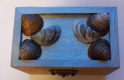Small box decorated with shells (1)