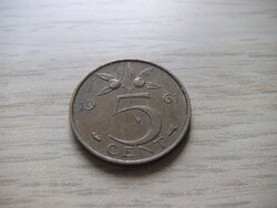 5 Cent 1961 Hollandia