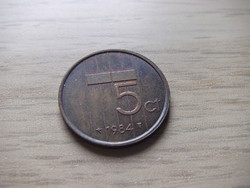 5 Cent 1984 Hollandia