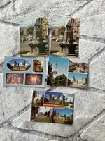 Régi fénykép képeslap Pécsről 6 db