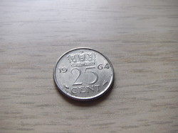 25 Cent 1964 Hollandia