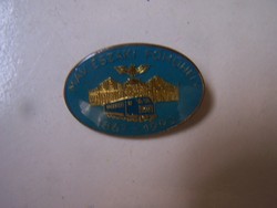 Máv northern main workshop 1867-1992 badge enameled metal 3 cm