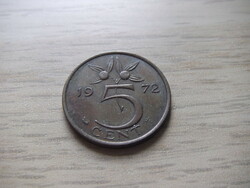 5 Cent 1972 Hollandia
