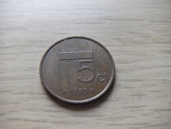 5 Cent 1993 Hollandia