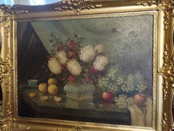 Oil painting still life