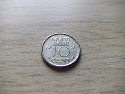 10 Cent 1948 Hollandia