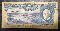 Portuguese Angola 50 escudos 1962 f