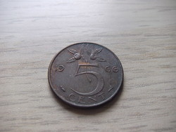5 Cent 1966 Hollandia