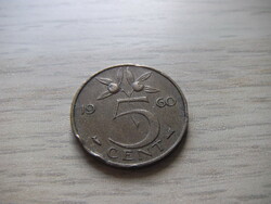 5 Cent 1960 Hollandia