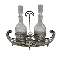 Silver oil-vinegar holder 438 g ez00394