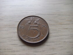 5 Cent 1979 Hollandia