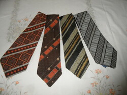 Retro, régi nyakkendő csomag ( 4 db.)