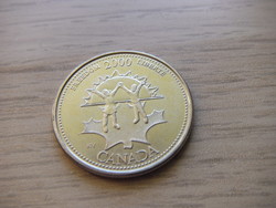 25 Cent 2000  Kanada  ( Szabadság  )