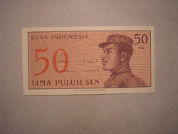 Indonézia-50 Sen 1964 UNC