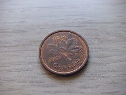 1 Cent 2001  Kanada