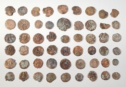 Sale !!! :) Roman bronze coins / 54 pcs