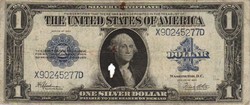 1 silver dollár 1923 Nagyméretű USA