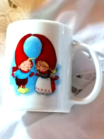 Very rare, elf, retro moon mug, children's mug