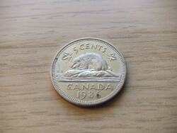 5 Cent 1986  Kanada