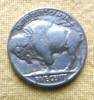 USA 5 Cent Indiános 1936 T1 R