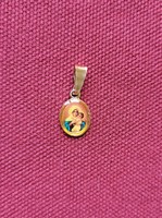 Small pendant with an Italian religious image