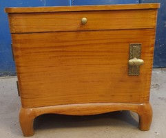 Pair of art deco bedside cabinets