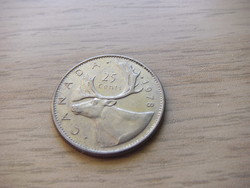 25 Cent 1978  Kanada