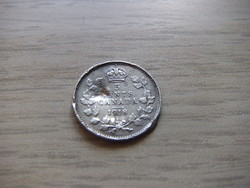 5 Cent 1918  Kanada Ezüstérme