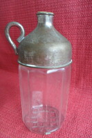 Dit-got dietrich & gottschlig metal top cork stopper marked old glass bottle