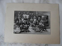 Régi csoportfénykép, osztálykép ( 1939 )