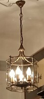 An old-style chandelier lamp for the foreground, anywhere