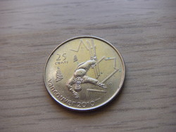 25 Cent 2008 - 2010 Canada (skiing)