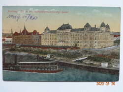 Old postcard: Bratislava, cs. And who. Corps headquarters building, 1917