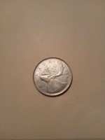 1965.Canada. Ezüst 25 cent! Szép!
