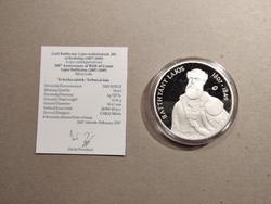 Lajos Batthyány, Count of Hungary, silver, 5000 ft, 2007 pp