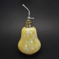 Bohemia yellow-white atomizer/perfume bottle