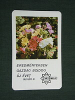 Card calendar, flower seed company, 1977, (4)
