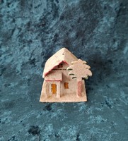Karácsonyfa dísz/karácsonyfadísz só-papír/papírmasé ház