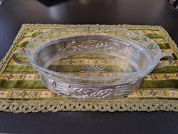 Ezüstözött asztalközép 31 cm
