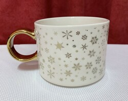 Snowflake winter mug