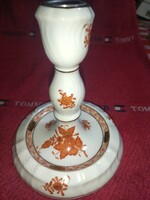 Gyönyörű Herendi Aponyi orange porcelán gyertyatartó vagy lámpa test