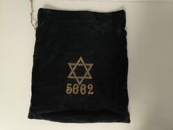 Antique talisman holder, prayer shawl holder, bajtli, Judaica