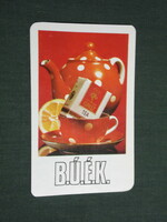 Card calendar, compack packing company, Georgian tea, 1978, (4)