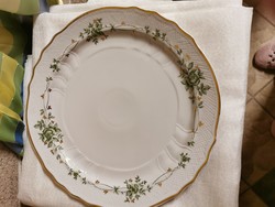 Hollóháza Erika pattern cake plate