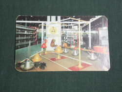 Card calendar, delta agricultural equipment, tatabánya, 1978, (4)