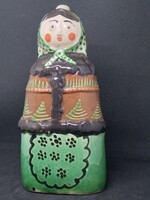 Female ceramic bottle