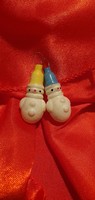 Christmas tree decoration - miniature snowmen /rare, for collection/